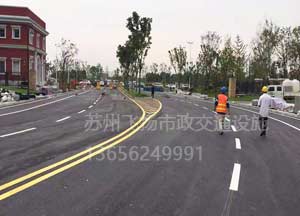蘇州小區(qū)道路地面劃線價格_蘇州小區(qū)劃線多少錢一米？